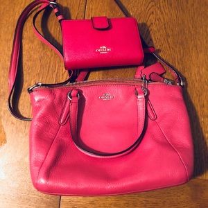Authentic Coach purse and wallet